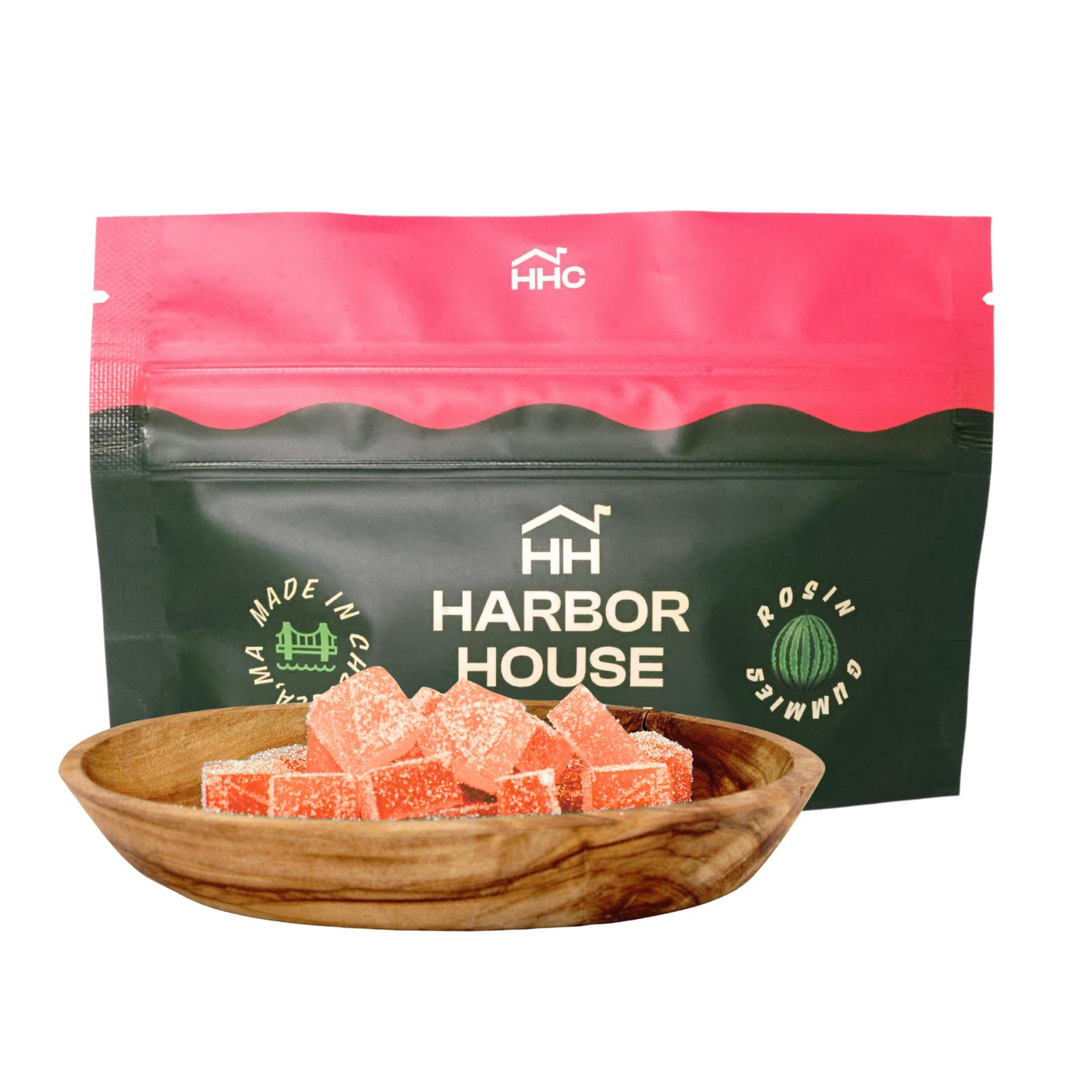 Harbor House Collective Sour Watermelon Hybrid Rosin Gummies Pk