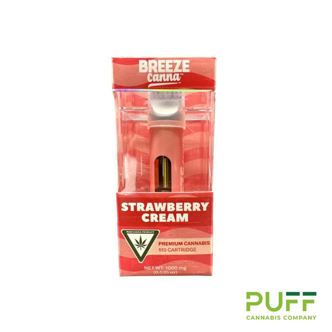 Breeze Canna Breeze Canna 510 Cartridge Strawberry Cream Puff