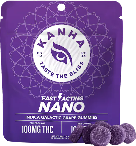 KANHA – Galactic Grape – Nano Gummies 100mg-1