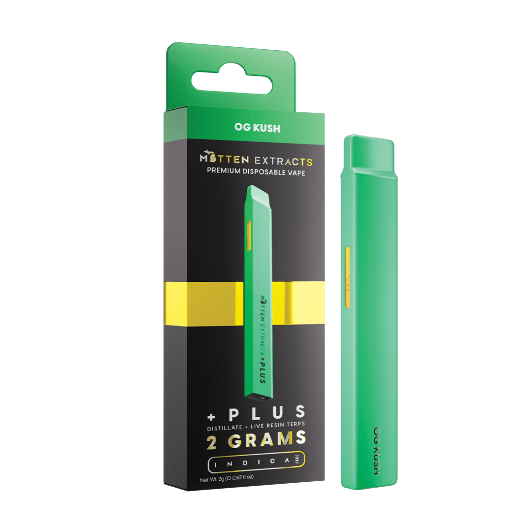 Mitten Extracts - OG Kush (I) - 2g Disposable