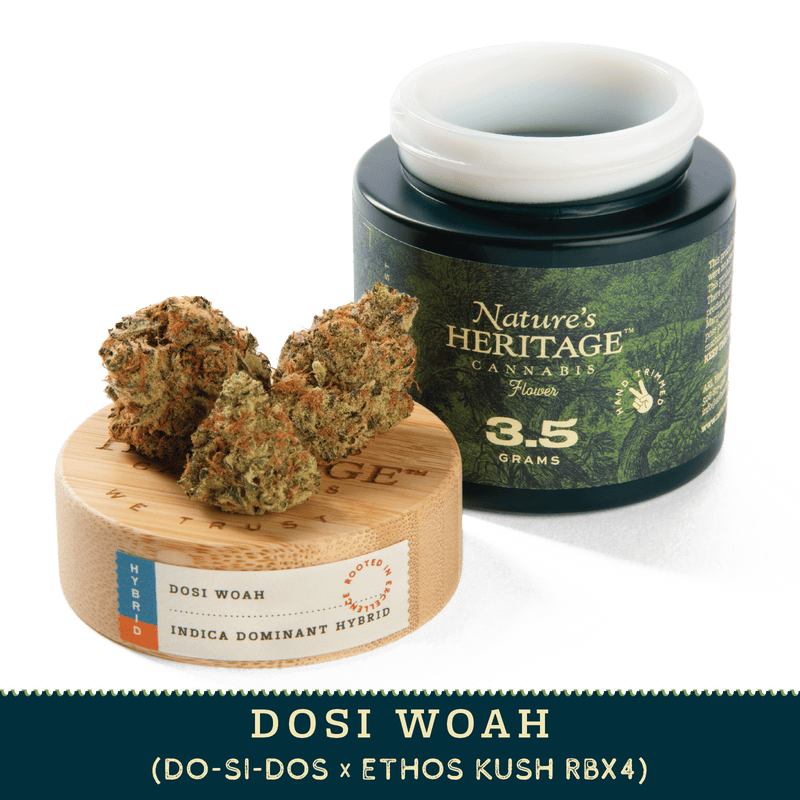 Product GGG Nature's Heritage Flower - Dosi Woah 3.5g