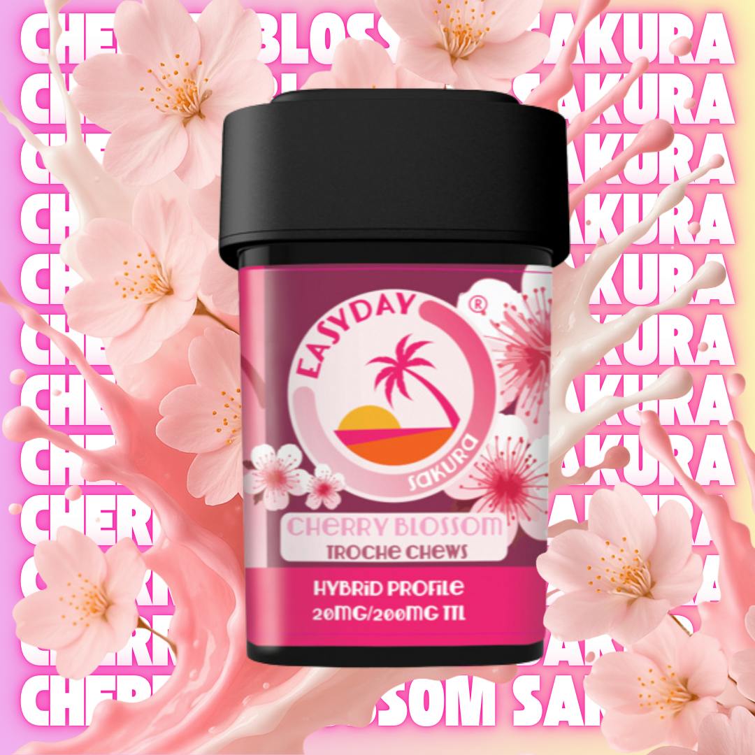EasyDay Cherry Blossom 200mg 10-pack infused edible
