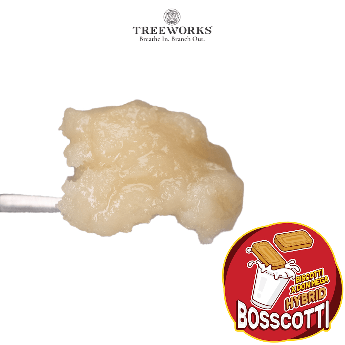 Photo of Bosscotti 1g Live Hash Rosin Cold Cure Treeworks
