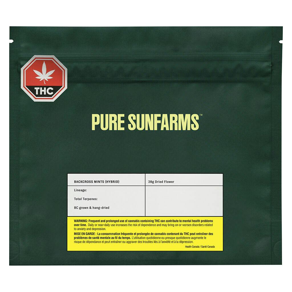 Pure sunfarms - backcross mints