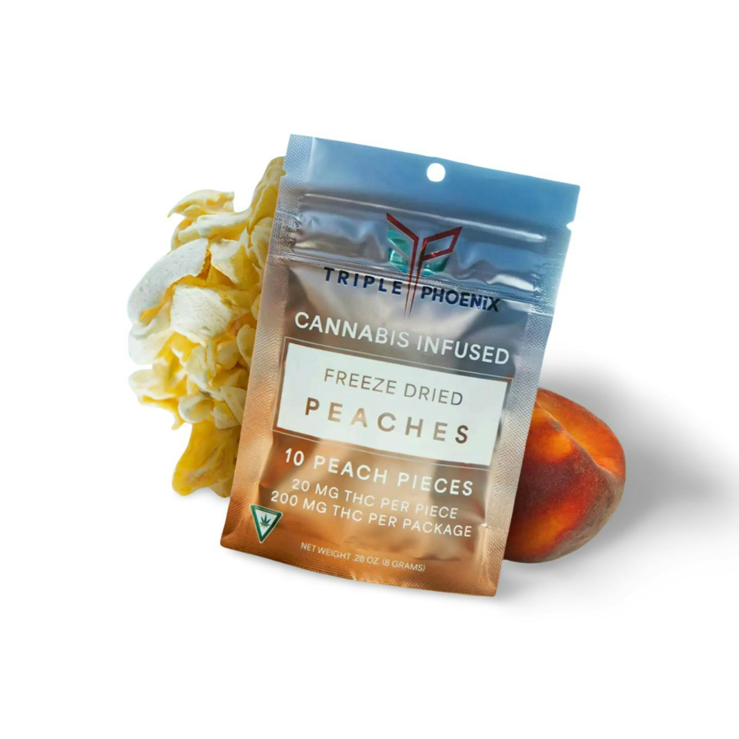 Product: Triple Phoenix | Freeze Dried Peaches  200mg