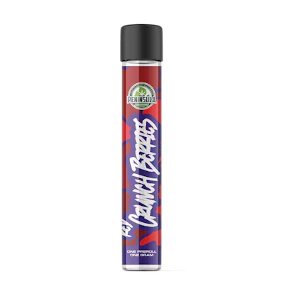 Peninsula - 1g Preroll - Red Crunch Berries - PRE_ROLLS by Peninsula Gardens at King of Budz