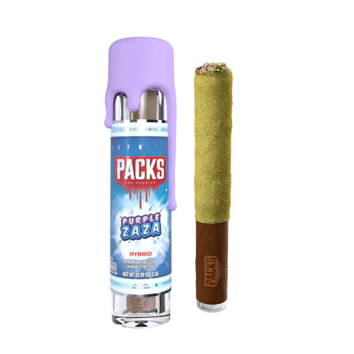 Packwoods Purple Zaza Infused Preroll Rec-active