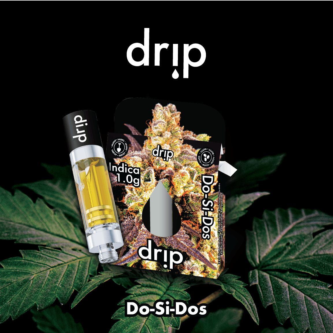 Drip - 1g Cart - Do-Si-Dos (Indica)