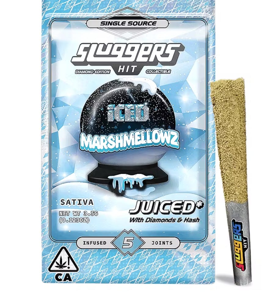 Sluggers 5pk Infused Preroll S Iced Marshmellowz
