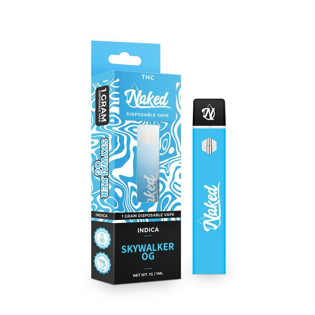 Product: Naked Extracts | Disposable Vape - Skywalker OG - 1g