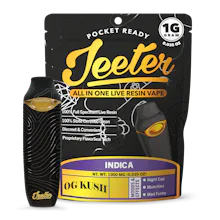 Jeeter - 1g Live Resin Disposable - OG Kush