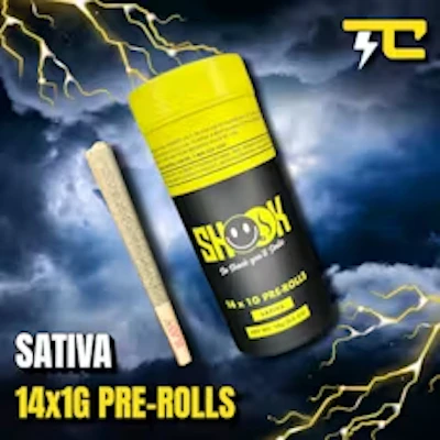 Thunder Canna - 14-Pack 1g Prerolls - Gary Payton