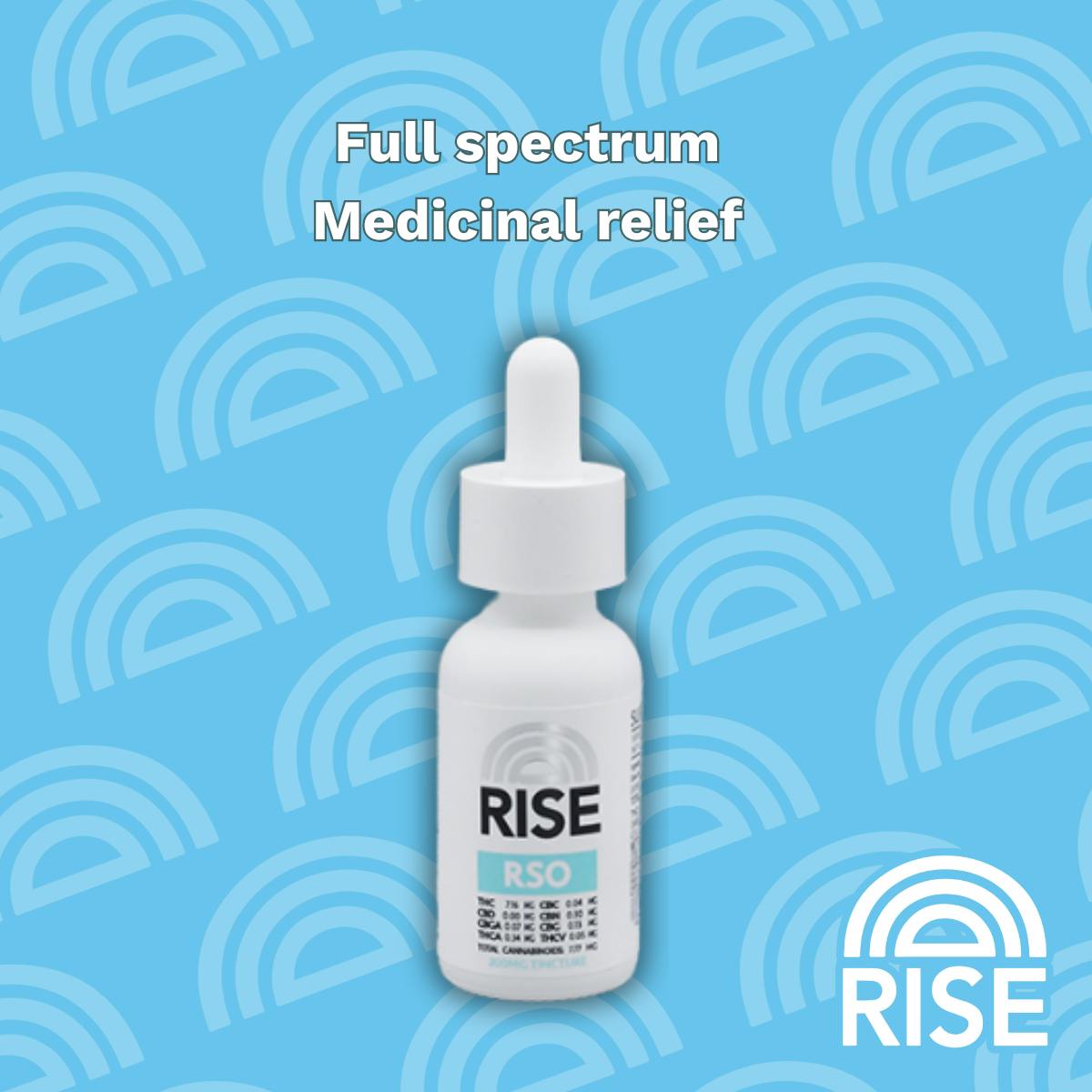 RISE RSO Tincture – 200MG 