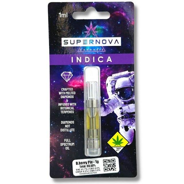 SuperNova Carts - Blueberry Pie - 1g / I