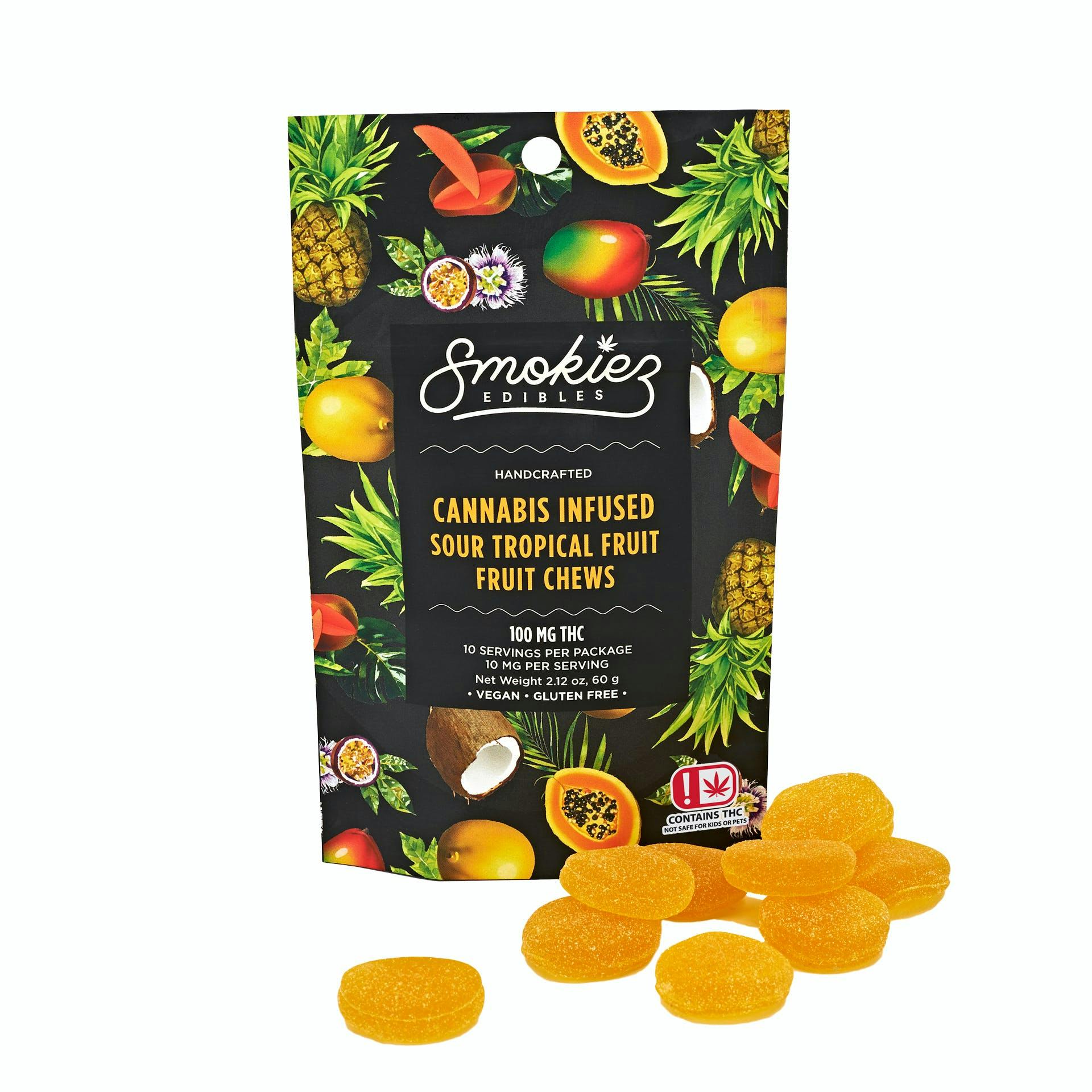 Smokiez Edibles Sour Tropical Fruit