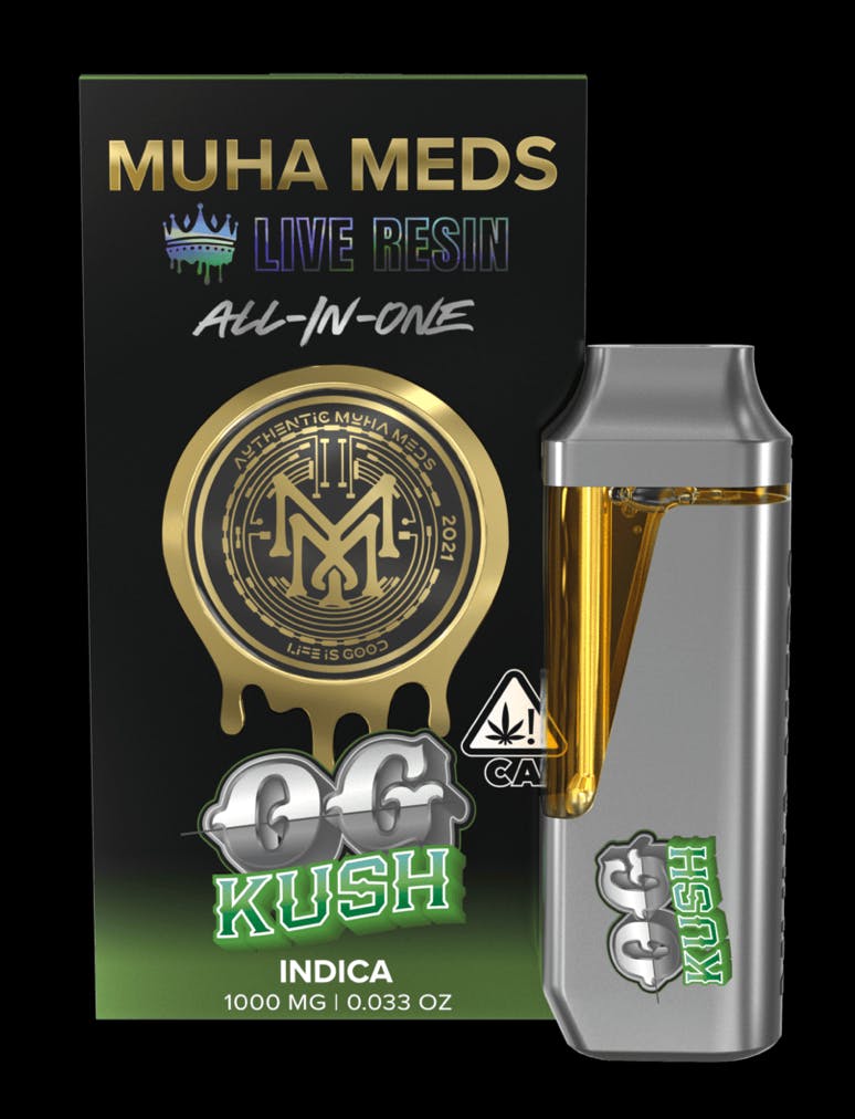 Product: Muha Meds | Live Resin Disposable - 1g - OG Kush