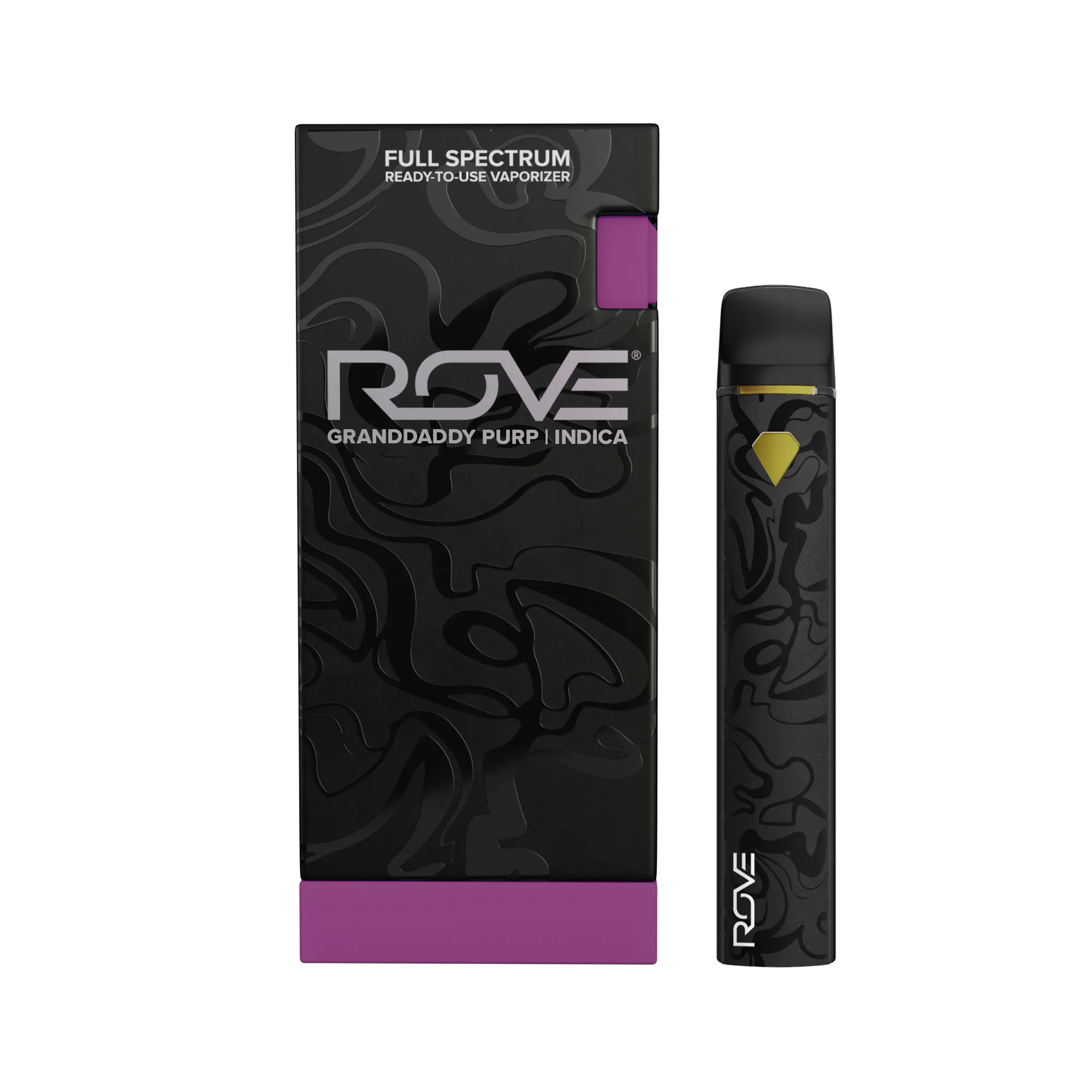 Rove Granddaddy Purp Melted Diamond Live Resin Vaporizer 1.0g
