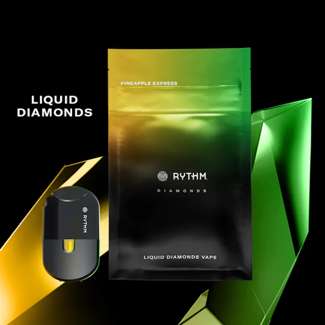 Rythm Liquid Diamond Disposable Pineapple Express 1g (hybrid, disposables)