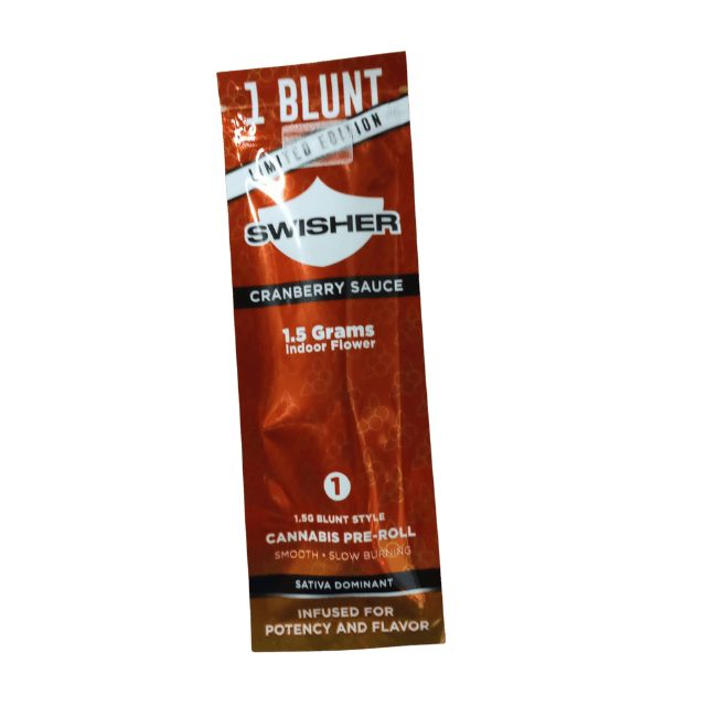 Swisher SWISHER | CRANBERRY SAUCE | INFUSED BLUNT HYBRID — PRE_ROLLS
