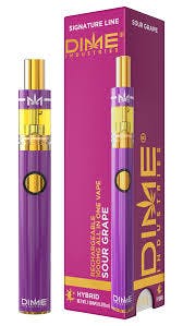 Product: Dime Industries | Sour Grape | Distillate AIO - 2g