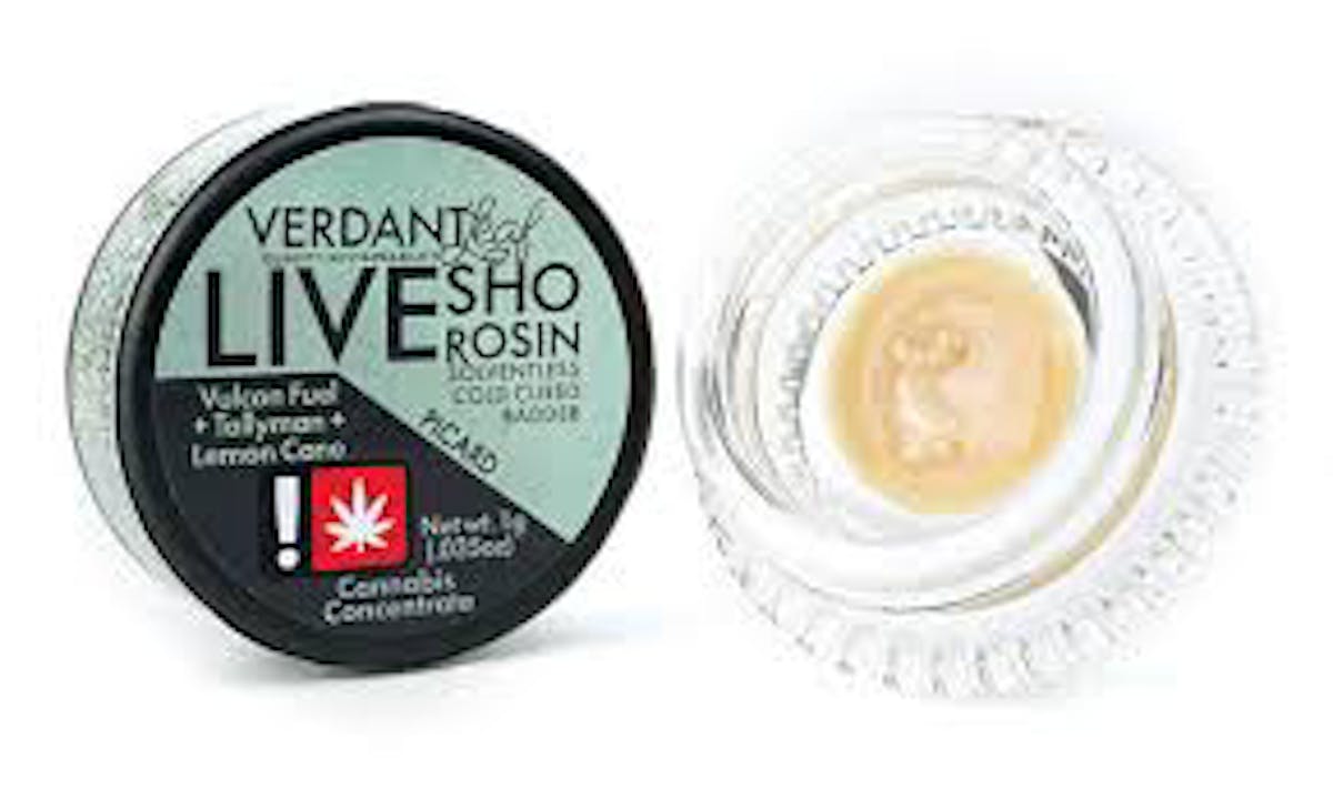 Photo of Verdant Leaf 1g EYE OF RA Cold Cured Live Rosin Badder