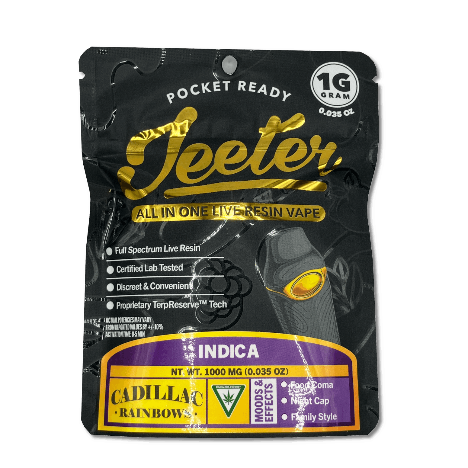 Product: Jeeter | Live Resin Disposable Vape - 1g - Nebula