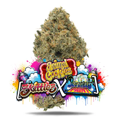 Animal Cookies x (Zkittlez x Permanent Paint) - Premium Flower