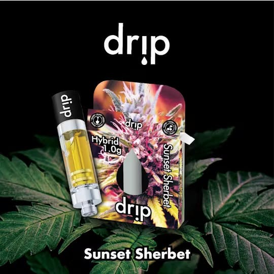 Drip - 1g Cart - Sunset Sherbert (Hybrid)