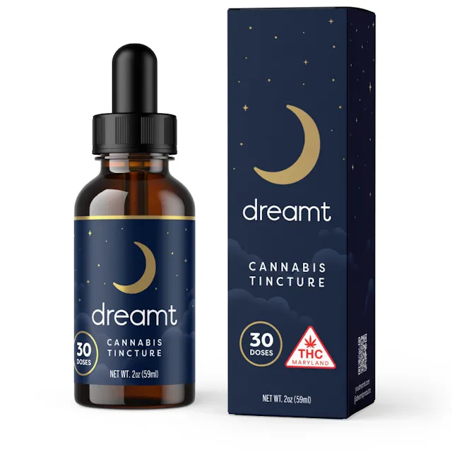 Dreamt Tincture Sleep 5 THC : 2 CBD 60ml/100mg (indica, ratio, 2.8g)