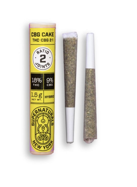 Supernaturals NY | CBG Cake 2pk Pre-Roll