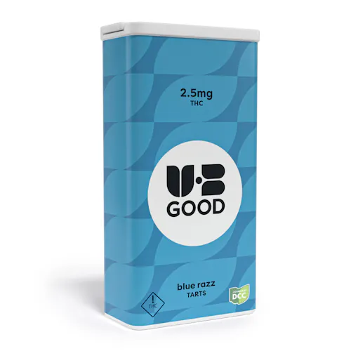UB GOOD | Blue Razz ‘Go’ Tarts | 110mg-1
