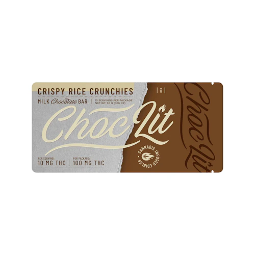 Choclit - 100mg Chocolate - Crispy Rice Crunchies