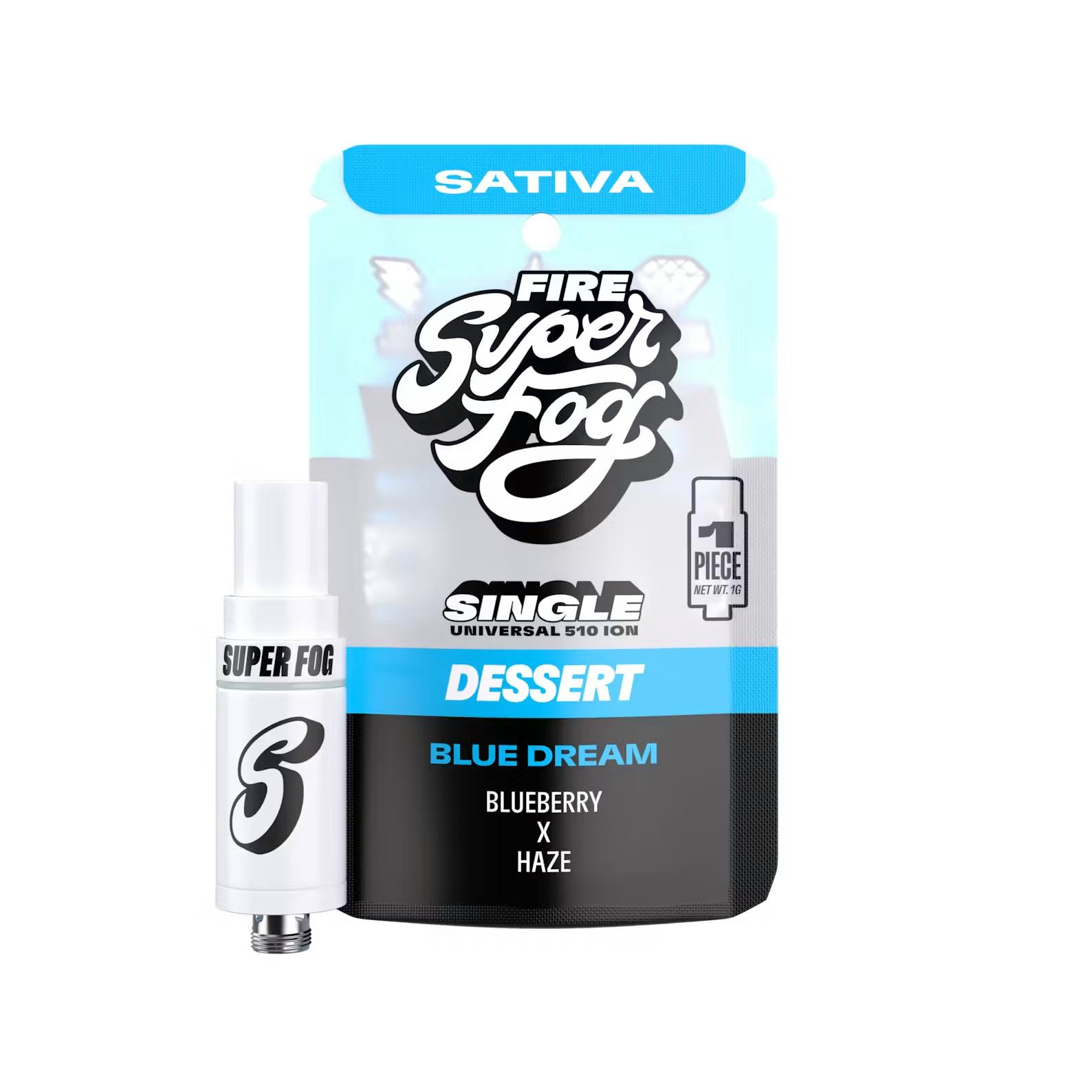 Mfused Superfog Blue Dream 1g Fire Cart