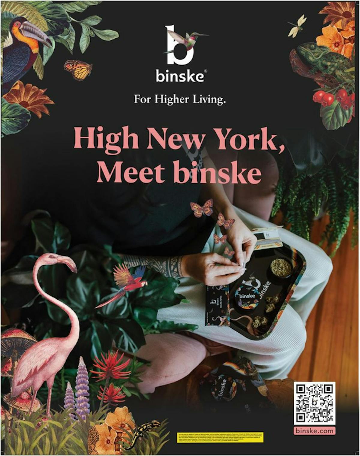 Photo of Binske | Pre-roll | Sour Cakes | 1g 1pk Infused