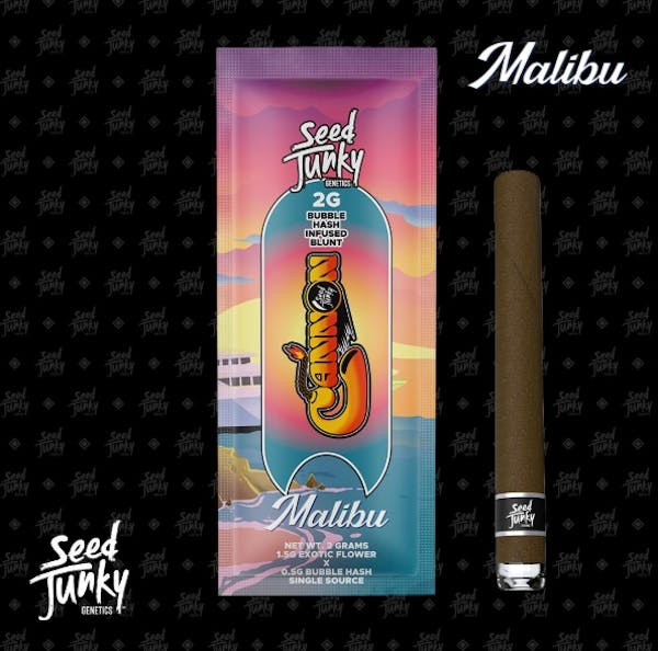 SEED JUNKY | MALIBU - BUBBLE HASH INFUSED CANNON