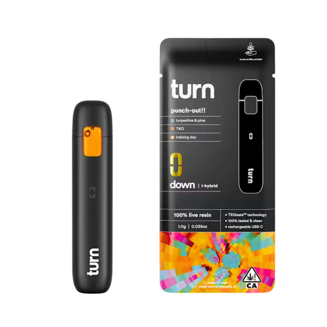 PUNCH OUT LIVE RESIN TURN DOWN ALL-IN-ONE