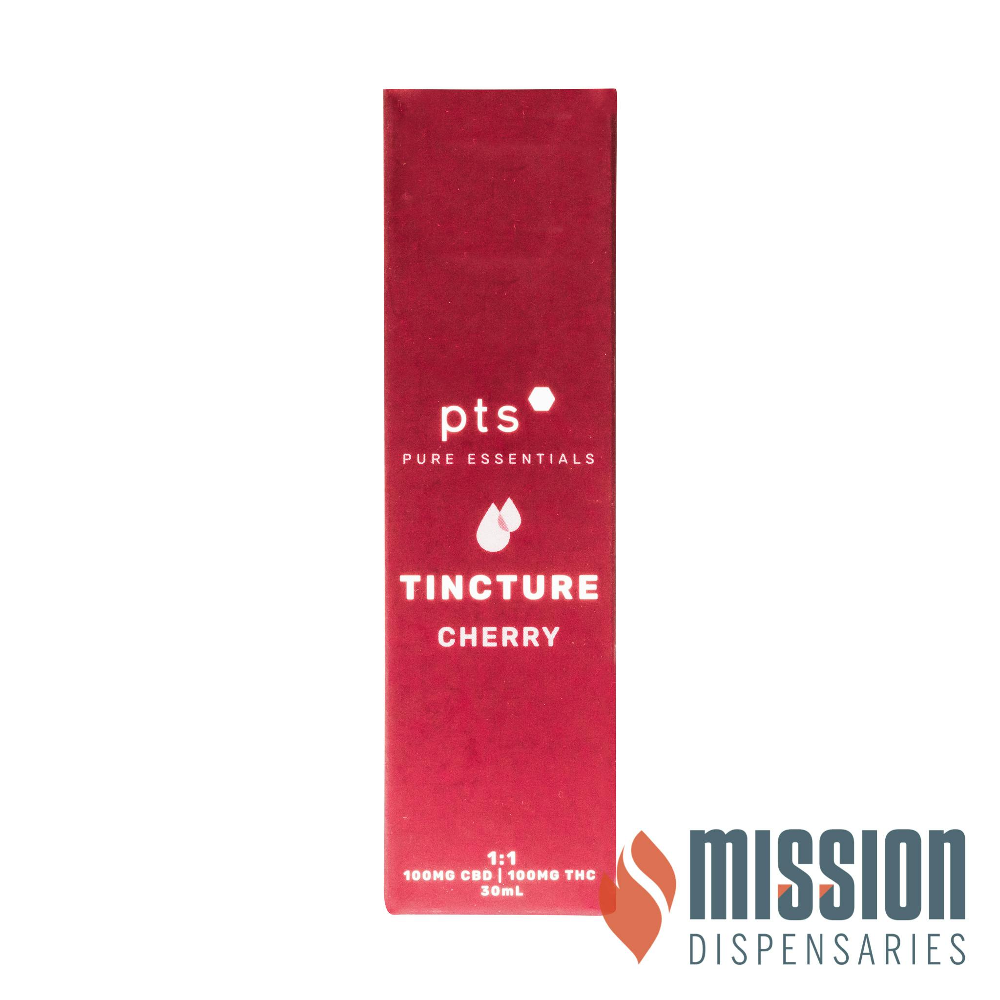 Tincture Pure Essentials Cherry [11 CBD/THC] [30mL] Mission