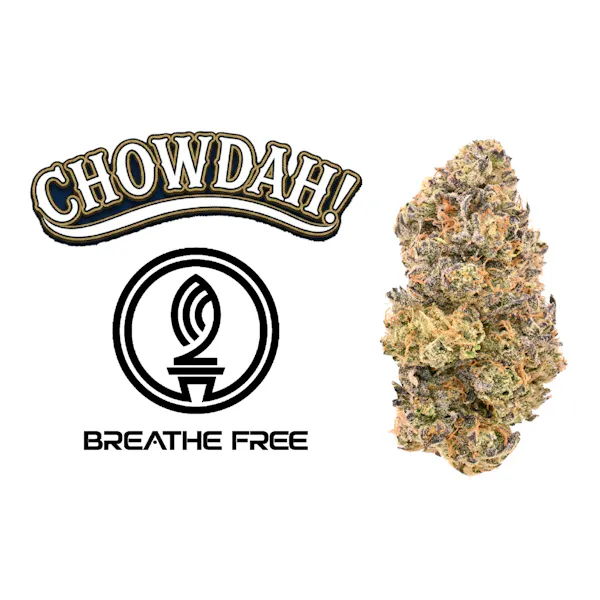 Breathe Free Chowdah 3.5g 1/8oz Flower | Breathe Free |