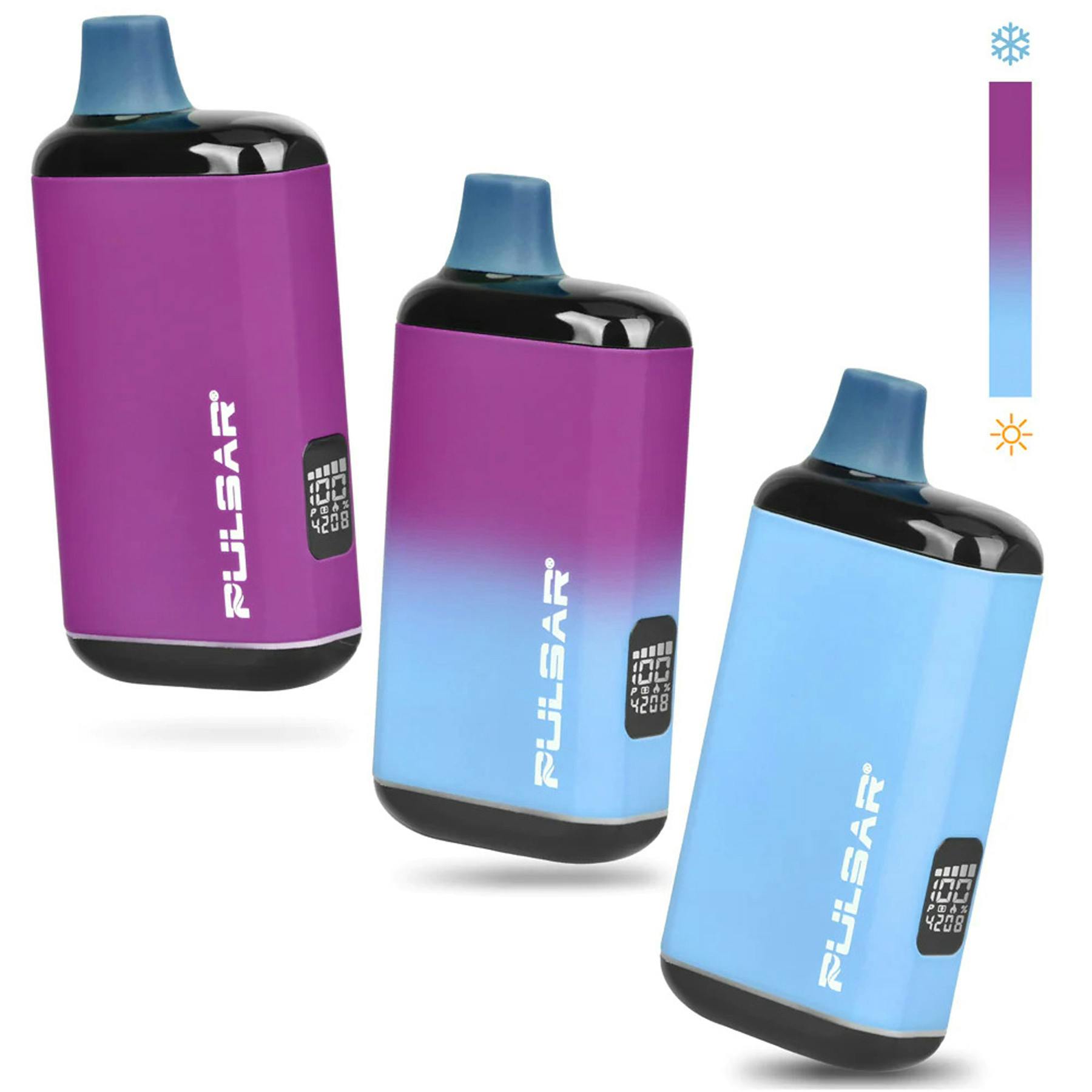 Pulsar DL 2.0 PRO Thermal 510 Vape Battery - Purple to Blue