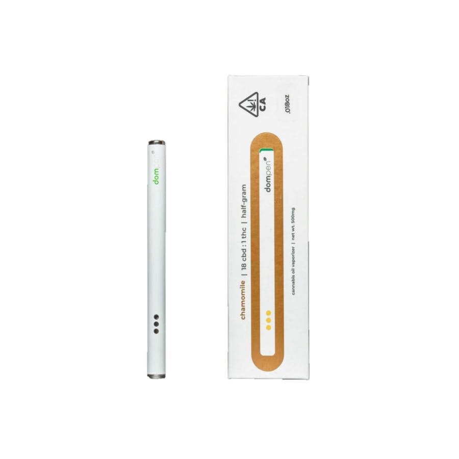 Dompen 12: 1 (CBD:THC) Chamomile Vape Pen, 1g | Cloverdale Wellness