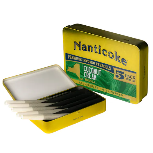 Nanticoke Coconut Cream Infused Prerolls .7g 5pk-1