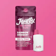 Jaunty - 1.5g Disposable - Rainbow Sherbert - DISPOSABLES by Jaunty at King of Budz