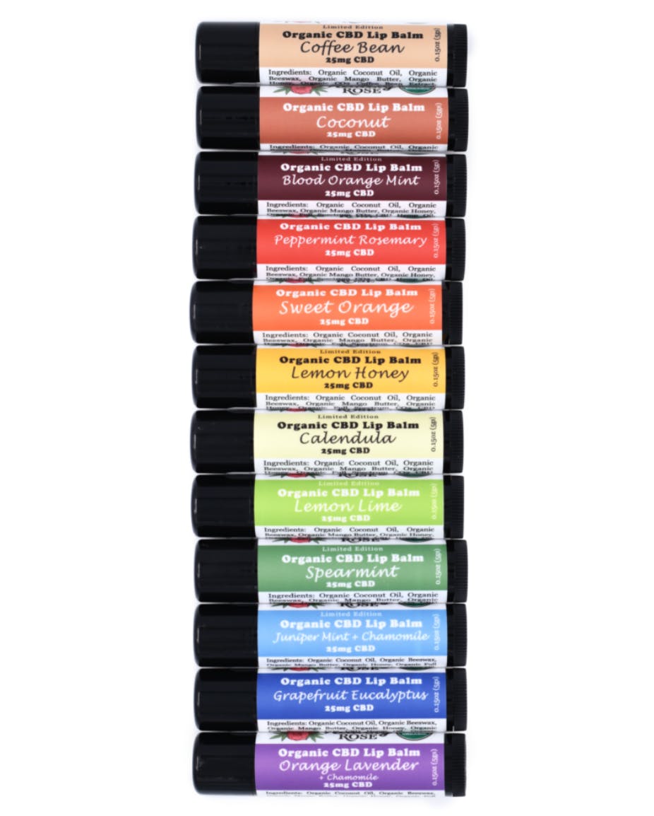 CBD Lip Balms - 25mg