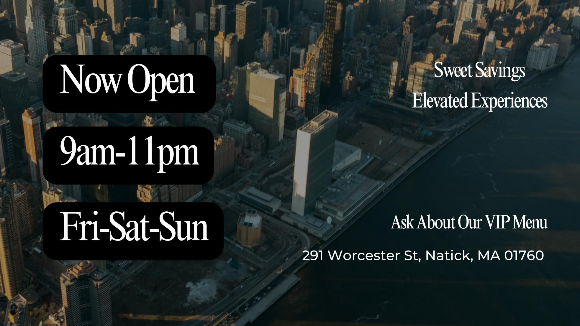 Now Open