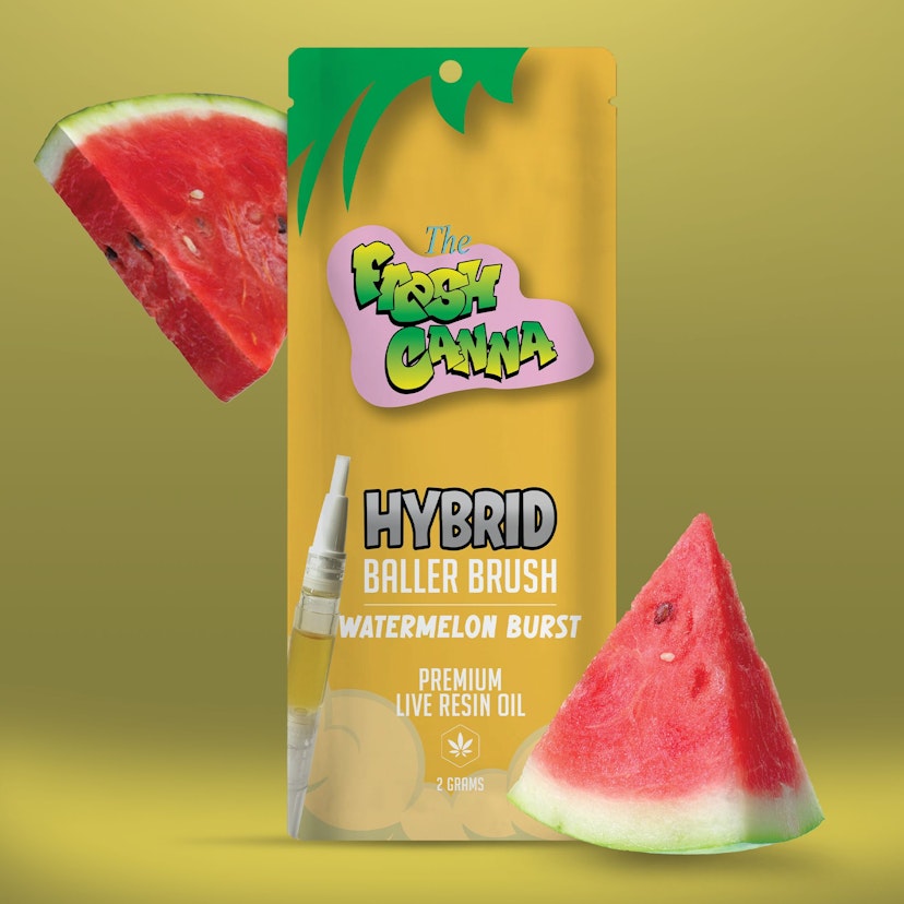 Fresh Canna Live Resin Brush | Watermelon Burst