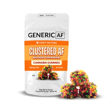 Generic AF | Clusters | Blood Orange | 100mg 10pk