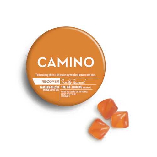 Camino 2:1 Recover Freshly Squeezed Gummies [20pk]-active