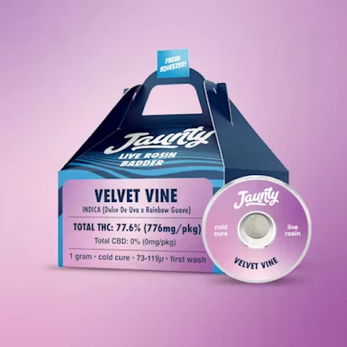 Jaunty - 1g Live Rosin - Velvet Vine