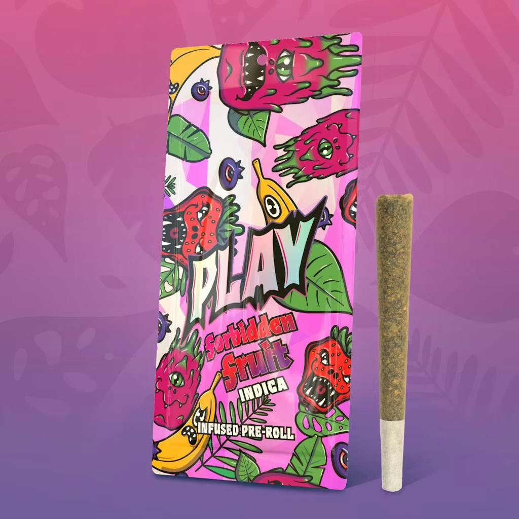 PLAY - 1.2g Infused Preroll - Forbidden Fruit