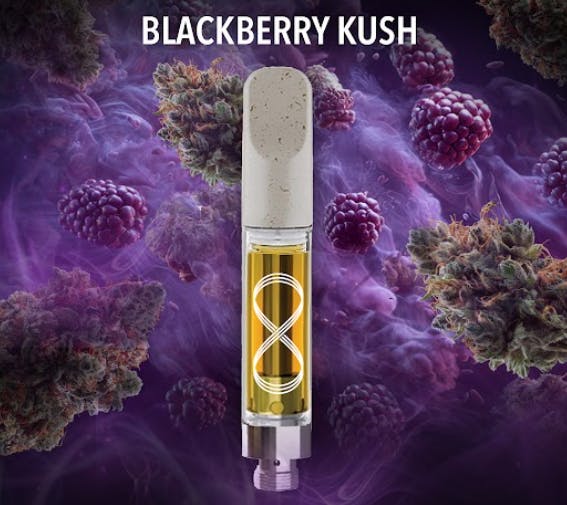 Blackberry Kush Cartridge | 1g | 93.28% TAC | Mass Alternative